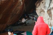 Bouldering in Hueco Tanks on 12/16/2019 with Blue Lizard Climbing and Yoga

Filename: SRM_20191216_1756060.jpg
Aperture: f/2.8
Shutter Speed: 1/250
Body: Canon EOS-1D Mark II
Lens: Canon EF 50mm f/1.8 II