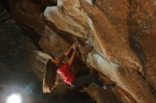 Bouldering in Hueco Tanks on 12/24/2019 with Blue Lizard Climbing and Yoga

Filename: SRM_20191224_1449410.jpg
Aperture: f/8.0
Shutter Speed: 1/250
Body: Canon EOS-1D Mark II
Lens: Canon EF 16-35mm f/2.8 L