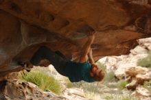 Bouldering in Hueco Tanks on 12/24/2019 with Blue Lizard Climbing and Yoga

Filename: SRM_20191224_1611410.jpg
Aperture: f/3.2
Shutter Speed: 1/200
Body: Canon EOS-1D Mark II
Lens: Canon EF 50mm f/1.8 II