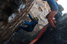 Bouldering in Hueco Tanks on 12/29/2019 with Blue Lizard Climbing and Yoga

Filename: SRM_20191229_1108560.jpg
Aperture: f/5.6
Shutter Speed: 1/250
Body: Canon EOS-1D Mark II
Lens: Canon EF 50mm f/1.8 II