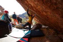 Bouldering in Hueco Tanks on 12/29/2019 with Blue Lizard Climbing and Yoga Bouldering in Hueco Tanks on 12/29/2019 with Blue Lizard Climbing and Yoga
