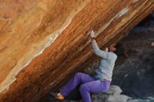 Bouldering in Hueco Tanks on 12/29/2019 with Blue Lizard Climbing and Yoga

Filename: SRM_20191229_1636560.jpg
Aperture: f/4.0
Shutter Speed: 1/320
Body: Canon EOS-1D Mark II
Lens: Canon EF 50mm f/1.8 II