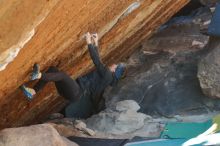 Bouldering in Hueco Tanks on 12/29/2019 with Blue Lizard Climbing and Yoga

Filename: SRM_20191229_1638310.jpg
Aperture: f/3.5
Shutter Speed: 1/320
Body: Canon EOS-1D Mark II
Lens: Canon EF 50mm f/1.8 II