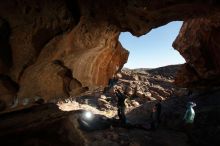 Bouldering in Hueco Tanks on 01/01/2020 with Blue Lizard Climbing and Yoga

Filename: SRM_20200101_1146020.jpg
Aperture: f/8.0
Shutter Speed: 1/250
Body: Canon EOS-1D Mark II
Lens: Canon EF 16-35mm f/2.8 L