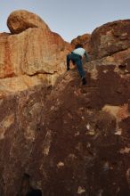 Bouldering in Hueco Tanks on 01/03/2020 with Blue Lizard Climbing and Yoga

Filename: SRM_20200103_1826010.jpg
Aperture: f/5.0
Shutter Speed: 1/160
Body: Canon EOS-1D Mark II
Lens: Canon EF 16-35mm f/2.8 L