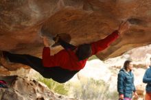 Bouldering in Hueco Tanks on 01/02/2020 with Blue Lizard Climbing and Yoga

Filename: SRM_20200102_1122520.jpg
Aperture: f/3.2
Shutter Speed: 1/250
Body: Canon EOS-1D Mark II
Lens: Canon EF 50mm f/1.8 II