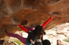 Bouldering in Hueco Tanks on 01/02/2020 with Blue Lizard Climbing and Yoga

Filename: SRM_20200102_1124360.jpg
Aperture: f/3.2
Shutter Speed: 1/250
Body: Canon EOS-1D Mark II
Lens: Canon EF 50mm f/1.8 II