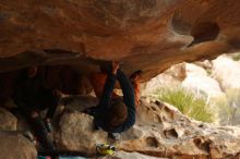 Bouldering in Hueco Tanks on 01/02/2020 with Blue Lizard Climbing and Yoga

Filename: SRM_20200102_1126390.jpg
Aperture: f/3.2
Shutter Speed: 1/250
Body: Canon EOS-1D Mark II
Lens: Canon EF 50mm f/1.8 II