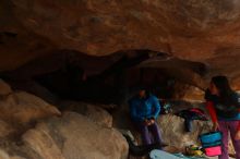 Bouldering in Hueco Tanks on 01/02/2020 with Blue Lizard Climbing and Yoga

Filename: SRM_20200102_1129380.jpg
Aperture: f/3.2
Shutter Speed: 1/250
Body: Canon EOS-1D Mark II
Lens: Canon EF 50mm f/1.8 II