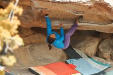 Bouldering in Hueco Tanks on 01/02/2020 with Blue Lizard Climbing and Yoga

Filename: SRM_20200102_1201140.jpg
Aperture: f/2.8
Shutter Speed: 1/250
Body: Canon EOS-1D Mark II
Lens: Canon EF 50mm f/1.8 II