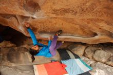 Bouldering in Hueco Tanks on 01/02/2020 with Blue Lizard Climbing and Yoga

Filename: SRM_20200102_1218480.jpg
Aperture: f/3.5
Shutter Speed: 1/250
Body: Canon EOS-1D Mark II
Lens: Canon EF 16-35mm f/2.8 L