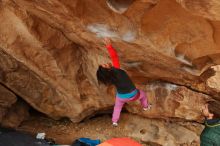 Bouldering in Hueco Tanks on 01/02/2020 with Blue Lizard Climbing and Yoga

Filename: SRM_20200102_1352040.jpg
Aperture: f/5.6
Shutter Speed: 1/200
Body: Canon EOS-1D Mark II
Lens: Canon EF 16-35mm f/2.8 L