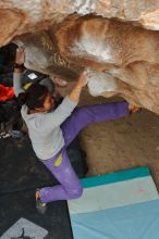 Bouldering in Hueco Tanks on 01/02/2020 with Blue Lizard Climbing and Yoga

Filename: SRM_20200102_1521490.jpg
Aperture: f/5.6
Shutter Speed: 1/250
Body: Canon EOS-1D Mark II
Lens: Canon EF 50mm f/1.8 II