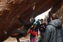 Bouldering in Hueco Tanks on 01/02/2020 with Blue Lizard Climbing and Yoga

Filename: SRM_20200102_1612380.jpg
Aperture: f/4.0
Shutter Speed: 1/250
Body: Canon EOS-1D Mark II
Lens: Canon EF 50mm f/1.8 II