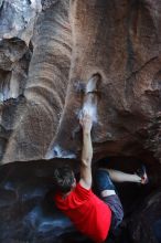 Bouldering in Hueco Tanks on 01/04/2020 with Blue Lizard Climbing and Yoga

Filename: SRM_20200104_1418080.jpg
Aperture: f/3.5
Shutter Speed: 1/250
Body: Canon EOS-1D Mark II
Lens: Canon EF 50mm f/1.8 II