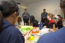 Domestic violence expressive arts workshop for survivors and friends of survivors of domestic and relationship violence.
Filename: SRM_20061023_1814280.jpg
Aperture: f/5.6
Shutter Speed: 1/100
Body: Canon EOS 20D
Lens: Canon EF-S 18-55mm f/3.5-5.6