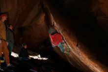 Bouldering in Hueco Tanks on 01/08/2020 with Blue Lizard Climbing and Yoga

Filename: SRM_20200108_1540390.jpg
Aperture: f/5.6
Shutter Speed: 1/250
Body: Canon EOS-1D Mark II
Lens: Canon EF 16-35mm f/2.8 L