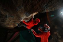 Bouldering in Hueco Tanks on 01/08/2020 with Blue Lizard Climbing and Yoga

Filename: SRM_20200108_1757510.jpg
Aperture: f/5.6
Shutter Speed: 1/250
Body: Canon EOS-1D Mark II
Lens: Canon EF 16-35mm f/2.8 L