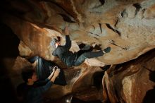 Bouldering in Hueco Tanks on 01/16/2020 with Blue Lizard Climbing and Yoga

Filename: SRM_20200116_1726390.jpg
Aperture: f/8.0
Shutter Speed: 1/250
Body: Canon EOS-1D Mark II
Lens: Canon EF 16-35mm f/2.8 L