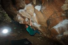 Bouldering in Hueco Tanks on 01/29/2020 with Blue Lizard Climbing and Yoga

Filename: SRM_20200129_1607290.jpg
Aperture: f/8.0
Shutter Speed: 1/250
Body: Canon EOS-1D Mark II
Lens: Canon EF 16-35mm f/2.8 L