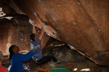 Bouldering in Hueco Tanks on 02/01/2020 with Blue Lizard Climbing and Yoga

Filename: SRM_20200201_1407580.jpg
Aperture: f/8.0
Shutter Speed: 1/250
Body: Canon EOS-1D Mark II
Lens: Canon EF 16-35mm f/2.8 L