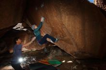 Bouldering in Hueco Tanks on 02/01/2020 with Blue Lizard Climbing and Yoga

Filename: SRM_20200201_1413150.jpg
Aperture: f/8.0
Shutter Speed: 1/250
Body: Canon EOS-1D Mark II
Lens: Canon EF 16-35mm f/2.8 L