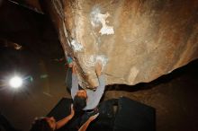 Bouldering in Hueco Tanks on 02/01/2020 with Blue Lizard Climbing and Yoga

Filename: SRM_20200201_1528220.jpg
Aperture: f/8.0
Shutter Speed: 1/250
Body: Canon EOS-1D Mark II
Lens: Canon EF 16-35mm f/2.8 L