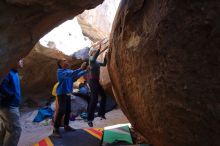 Bouldering in Hueco Tanks on 02/01/2020 with Blue Lizard Climbing and Yoga

Filename: SRM_20200201_1537440.jpg
Aperture: f/4.5
Shutter Speed: 1/250
Body: Canon EOS-1D Mark II
Lens: Canon EF 16-35mm f/2.8 L