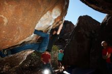 Bouldering in Hueco Tanks on 02/08/2020 with Blue Lizard Climbing and Yoga

Filename: SRM_20200208_1210460.jpg
Aperture: f/8.0
Shutter Speed: 1/250
Body: Canon EOS-1D Mark II
Lens: Canon EF 16-35mm f/2.8 L