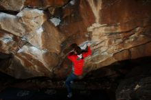 Bouldering in Hueco Tanks on 02/08/2020 with Blue Lizard Climbing and Yoga

Filename: SRM_20200208_1618390.jpg
Aperture: f/8.0
Shutter Speed: 1/250
Body: Canon EOS-1D Mark II
Lens: Canon EF 16-35mm f/2.8 L