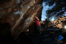 Bouldering in Hueco Tanks on 02/08/2020 with Blue Lizard Climbing and Yoga

Filename: SRM_20200208_1740090.jpg
Aperture: f/8.0
Shutter Speed: 1/250
Body: Canon EOS-1D Mark II
Lens: Canon EF 16-35mm f/2.8 L