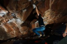 Bouldering in Hueco Tanks on 02/14/2020 with Blue Lizard Climbing and Yoga

Filename: SRM_20200214_1228420.jpg
Aperture: f/8.0
Shutter Speed: 1/250
Body: Canon EOS-1D Mark II
Lens: Canon EF 16-35mm f/2.8 L