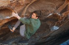 Bouldering in Hueco Tanks on 02/16/2020 with Blue Lizard Climbing and Yoga

Filename: SRM_20200216_1658090.jpg
Aperture: f/4.0
Shutter Speed: 1/250
Body: Canon EOS-1D Mark II
Lens: Canon EF 50mm f/1.8 II