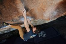 Bouldering in Hueco Tanks on 02/16/2020 with Blue Lizard Climbing and Yoga

Filename: SRM_20200216_1729160.jpg
Aperture: f/4.5
Shutter Speed: 1/250
Body: Canon EOS-1D Mark II
Lens: Canon EF 16-35mm f/2.8 L