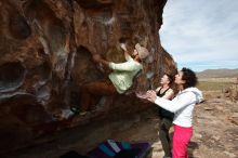 Bouldering in Hueco Tanks on 02/17/2020 with Blue Lizard Climbing and Yoga

Filename: SRM_20200217_1443470.jpg
Aperture: f/9.0
Shutter Speed: 1/400
Body: Canon EOS-1D Mark II
Lens: Canon EF 16-35mm f/2.8 L