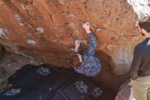 Bouldering in Hueco Tanks on 02/25/2020 with Blue Lizard Climbing and Yoga

Filename: SRM_20200225_1350410.jpg
Aperture: f/6.3
Shutter Speed: 1/250
Body: Canon EOS-1D Mark II
Lens: Canon EF 16-35mm f/2.8 L