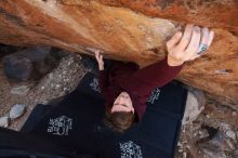 Bouldering in Hueco Tanks on 02/25/2020 with Blue Lizard Climbing and Yoga

Filename: SRM_20200225_1428180.jpg
Aperture: f/5.0
Shutter Speed: 1/250
Body: Canon EOS-1D Mark II
Lens: Canon EF 16-35mm f/2.8 L