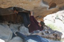 Bouldering in Hueco Tanks on 02/25/2020 with Blue Lizard Climbing and Yoga

Filename: SRM_20200225_1600420.jpg
Aperture: f/5.6
Shutter Speed: 1/320
Body: Canon EOS-1D Mark II
Lens: Canon EF 50mm f/1.8 II