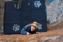 Bouldering in Hueco Tanks on 02/25/2020 with Blue Lizard Climbing and Yoga

Filename: SRM_20200225_1710460.jpg
Aperture: f/3.2
Shutter Speed: 1/320
Body: Canon EOS-1D Mark II
Lens: Canon EF 50mm f/1.8 II