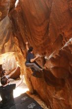 Bouldering in Hueco Tanks on 02/29/2020 with Blue Lizard Climbing and Yoga

Filename: SRM_20200229_1415100.jpg
Aperture: f/4.5
Shutter Speed: 1/250
Body: Canon EOS-1D Mark II
Lens: Canon EF 16-35mm f/2.8 L