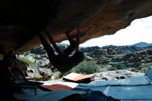 Bouldering in Hueco Tanks on 03/07/2020 with Blue Lizard Climbing and Yoga

Filename: SRM_20200307_1231570.jpg
Aperture: f/5.6
Shutter Speed: 1/320
Body: Canon EOS-1D Mark II
Lens: Canon EF 16-35mm f/2.8 L