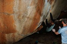 Bouldering in Hueco Tanks on 03/06/2020 with Blue Lizard Climbing and Yoga

Filename: SRM_20200306_1235010.jpg
Aperture: f/8.0
Shutter Speed: 1/250
Body: Canon EOS-1D Mark II
Lens: Canon EF 16-35mm f/2.8 L