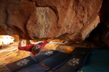 Bouldering in Hueco Tanks on 03/06/2020 with Blue Lizard Climbing and Yoga

Filename: SRM_20200306_1833080.jpg
Aperture: f/3.5
Shutter Speed: 1/250
Body: Canon EOS-1D Mark II
Lens: Canon EF 16-35mm f/2.8 L