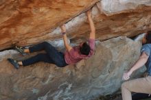 Bouldering in Hueco Tanks on 03/16/2020 with Blue Lizard Climbing and Yoga

Filename: SRM_20200316_1057250.jpg
Aperture: f/4.0
Shutter Speed: 1/500
Body: Canon EOS-1D Mark II
Lens: Canon EF 50mm f/1.8 II