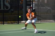 Luis Diaz Barriga and Bernhard Deussner.  The University of Texas (UT) men's tennis team defeated Georgia Tech (GT) Saturday, February 24, 2007..

Filename: SRM_20070224_1335481.jpg
Aperture: f/5.0
Shutter Speed: 1/1600
Body: Canon EOS-1D Mark II
Lens: Canon EF 80-200mm f/2.8 L