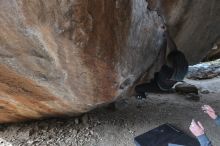 Blue Lizard Climbing and Yoga Hueco Tanks guiding on November 25, 2021, with Anthony, Hai, Maria, and Miles Blue Lizard Climbing and Yoga Hueco Tanks guiding on November 25, 2021, with Anthony, Hai, Maria, and Miles