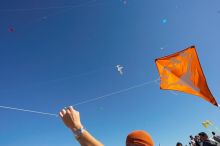 Chris Lam attempts to fly his UT kite at the 79th annual Zilker Park Kite Festival, Sunday, March 4, 2007.

Filename: SRM_20070304_1532006.jpg
Aperture: f/11.0
Shutter Speed: 1/250
Body: Canon EOS-1D Mark II
Lens: Sigma 15-30mm f/3.5-4.5 EX Aspherical DG DF