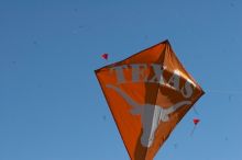 UT kites at the 79th annual Zilker Park Kite Festival, Sunday, March 4, 2007.

Filename: SRM_20070304_1541106.jpg
Aperture: f/14.0
Shutter Speed: 1/500
Body: Canon EOS 20D
Lens: Canon EF 80-200mm f/2.8 L