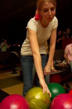 Alpha Xi Delta held a sock hop themed date night at the Austin 300 bowling alley, Thursday night, March 29, 2007.
Filename: SRM_20070329_2102363.jpg
Aperture: f/8.0
Shutter Speed: 1/200
Body: Canon EOS-1D Mark II
Lens: Sigma 15-30mm f/3.5-4.5 EX Aspherical DG DF