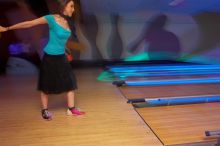 Erika Canales. Alpha Xi Delta held a sock hop themed date night at the Austin 300 bowling alley, Thursday night, March 29, 2007.
Filename: SRM_20070329_2115569.jpg
Aperture: f/5.6
Shutter Speed: 1/1
Body: Canon EOS-1D Mark II
Lens: Sigma 15-30mm f/3.5-4.5 EX Aspherical DG DF